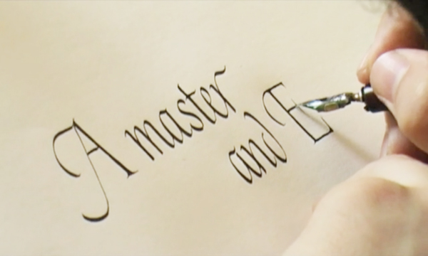 Video Art of hand lettering DYT typographie a la main 1 Video Art of hand lettering
