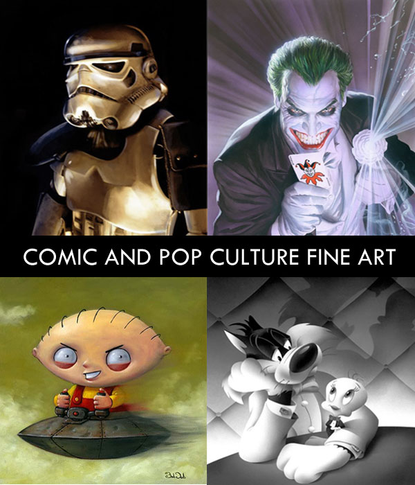 DYT KULT ART Comic and Pop Culture Fine Art