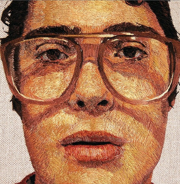 Embroidery Portraits by Daniel Kornrumpf 4 Portraits by Daniel Kornrumpf