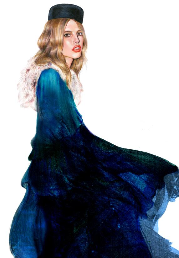 arkistopillboxhatlad cj4t30nvpm Fashion Illustrations by Minni Havas
