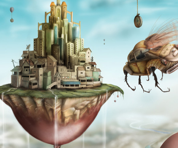 Digital art selected for the Daily Inspiration #857