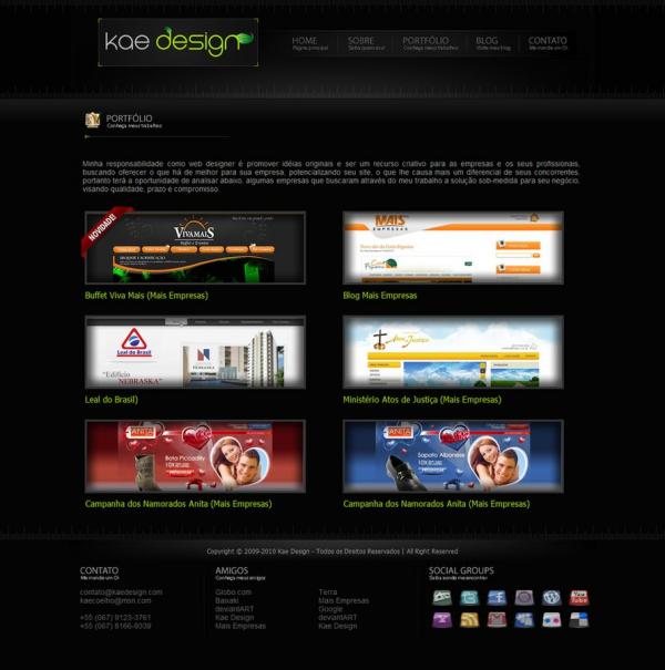 c 407d79u5zr pic on Design You Trust c 407d79u5zr DeviantART Web Design Showcase: Portfolio Templates