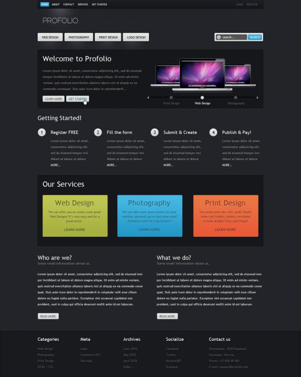 c 9kxrp87sjw pic on Design You Trust c 9kxrp87sjw DeviantART Web Design Showcase: Portfolio Templates