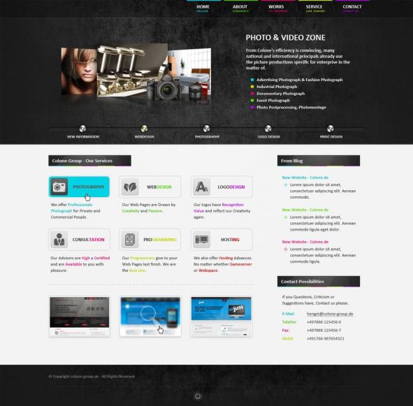 c gdc0e45er8 pic on Design You Trust c gdc0e45er8 DeviantART Web Design Showcase: Portfolio Templates