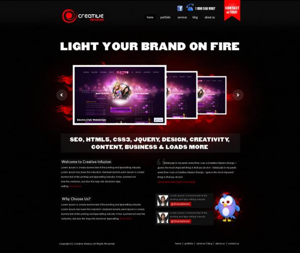 c tuhnhy0aux pic on Design You Trust c tuhnhy0aux DeviantART Web Design Showcase: Portfolio Templates