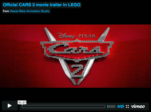 cars 2 lego trailer pic on Design You Trust cars 2 lego trailer Official CARS 2 movie trailer in LEGO