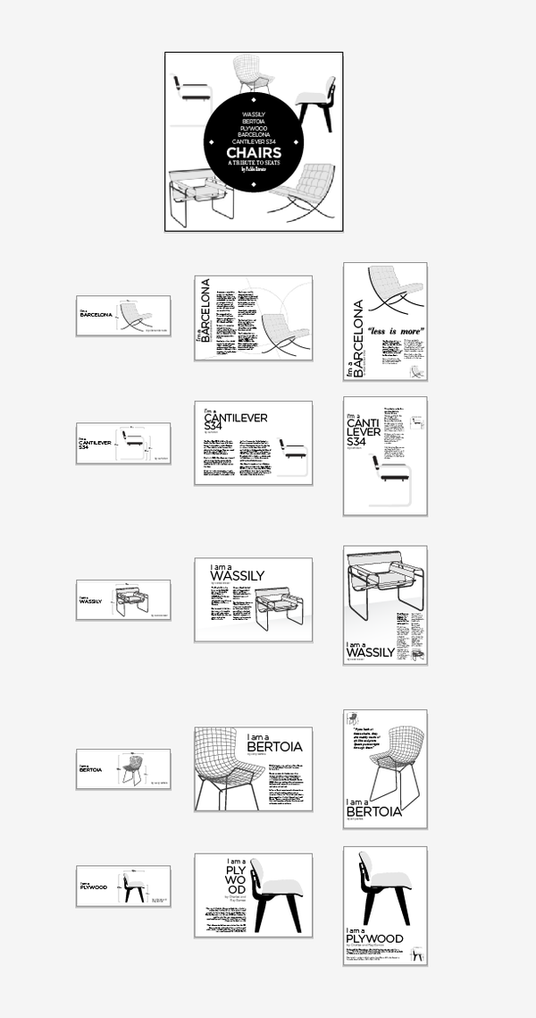 CHAIRS – A tribute to seats design process uonfgw1lej CHAIRS – A tribute to seats