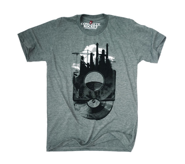 dyt1 Music Industry   Concrete Rocket tees