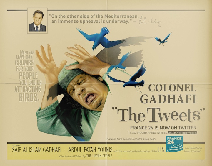 france24 the tweets1 pic on Design You Trust france24 the tweets1 Brilliant Ads Inspired by The Birds