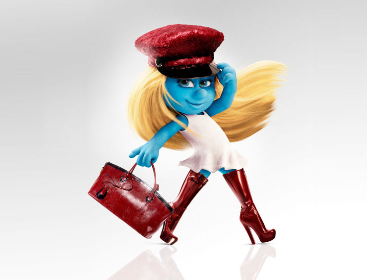 harpers bazaar smurfette louis vuitton pic on Design You Trust harpers bazaar smurfette louis vuitton smurfette is mad...for marc