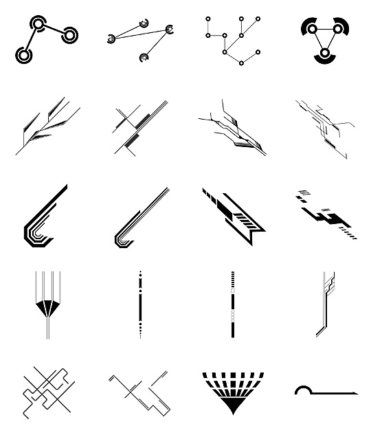 ht1b Free High Tech Vector Set