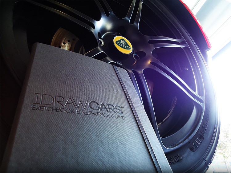 idrawcars I DRAW CARS Sketchbook and Reference Guide
