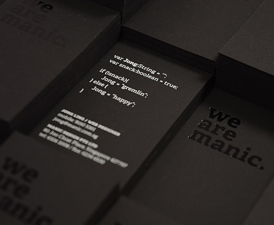 lovely stationery manic2 Great print designs