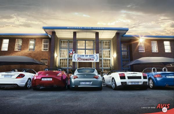 luxury car hire reunion small 71848 Creative advertising