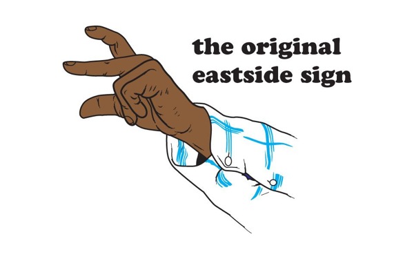 crips gang sign. visual gang sign guide