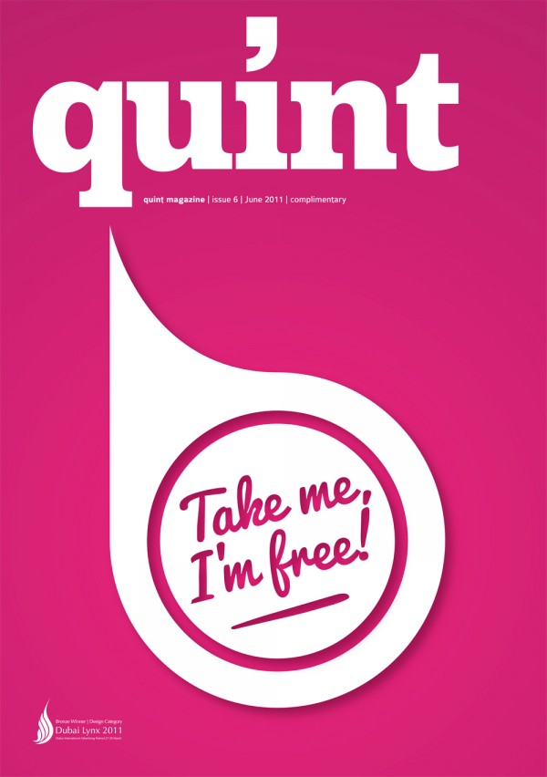 quint issue6 cover 600x852 quint magazine | issue 6 out now!