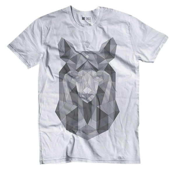 wolf Tee shirts by The Single