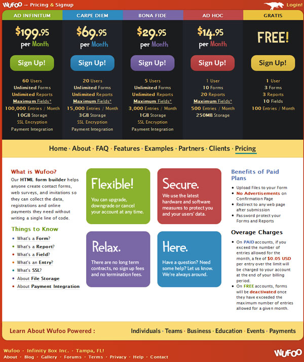 wufoo 7c07s2pt6c pic on Design You Trust wufoo 7c07s2pt6c 25 Professional Comparison Tables