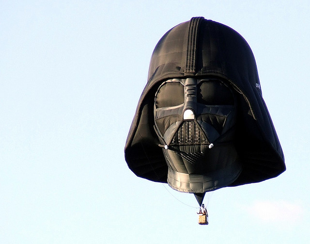 Darth Vader Hot Air Balloon 3746062852 2970b3e233 z1 Darth Vader Hot Air Balloon