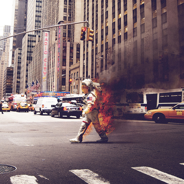 5410973192 34358c32dc z1 pic on Design You Trust 5410973192 34358c32dc z1 Astronaut on Fire Near Radio City Music Hall in NYC.