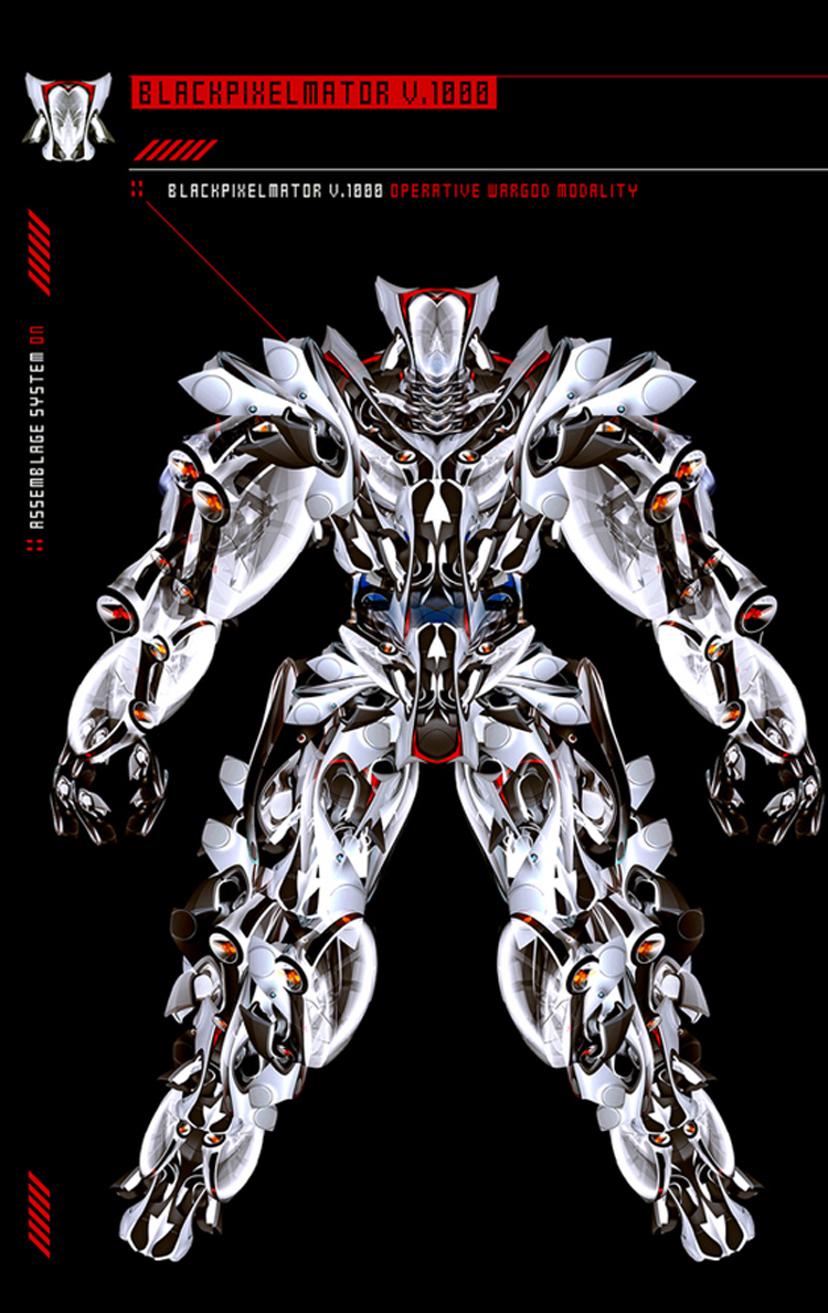 728 pic on Design You Trust 728 The Black Mecha Lords project by Riccardo Sabatini