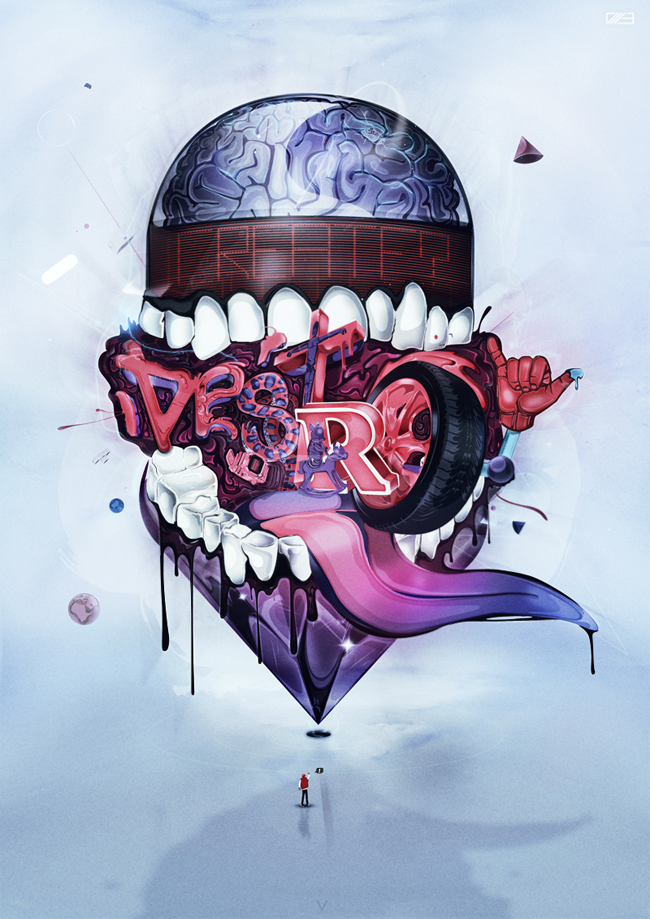 Digital art selected for the Daily Inspiration #885