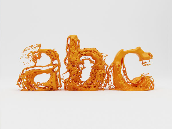 DYT fluid typography 1 pic on Design You Trust DYT fluid typography 1 Video A fluid typography experimentation