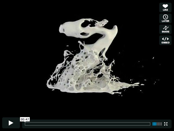 DYT fluid typography 2 pic on Design You Trust DYT fluid typography 2 Video A fluid typography experimentation