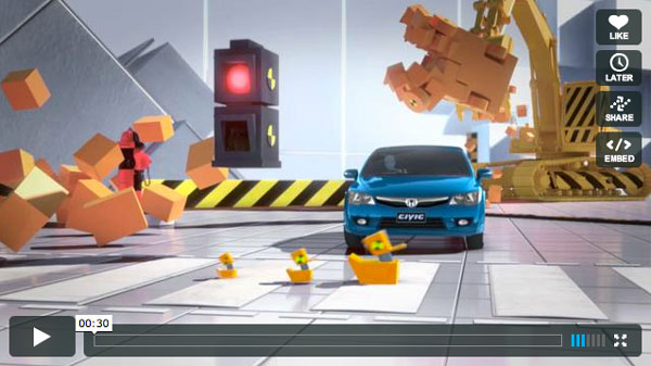 DYT what if honda 2 pic on Design You Trust DYT what if honda 2 Video A great ad campaign for Honda What if?