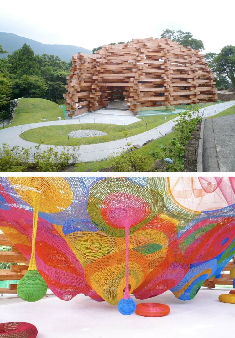 OpenAirMuseum Tezuka collabcubed 750x1080 pic on Design You Trust OpenAirMuseum Tezuka collabcubed 750x1080 Timber Pavilion at the Hakone Open Air Museum