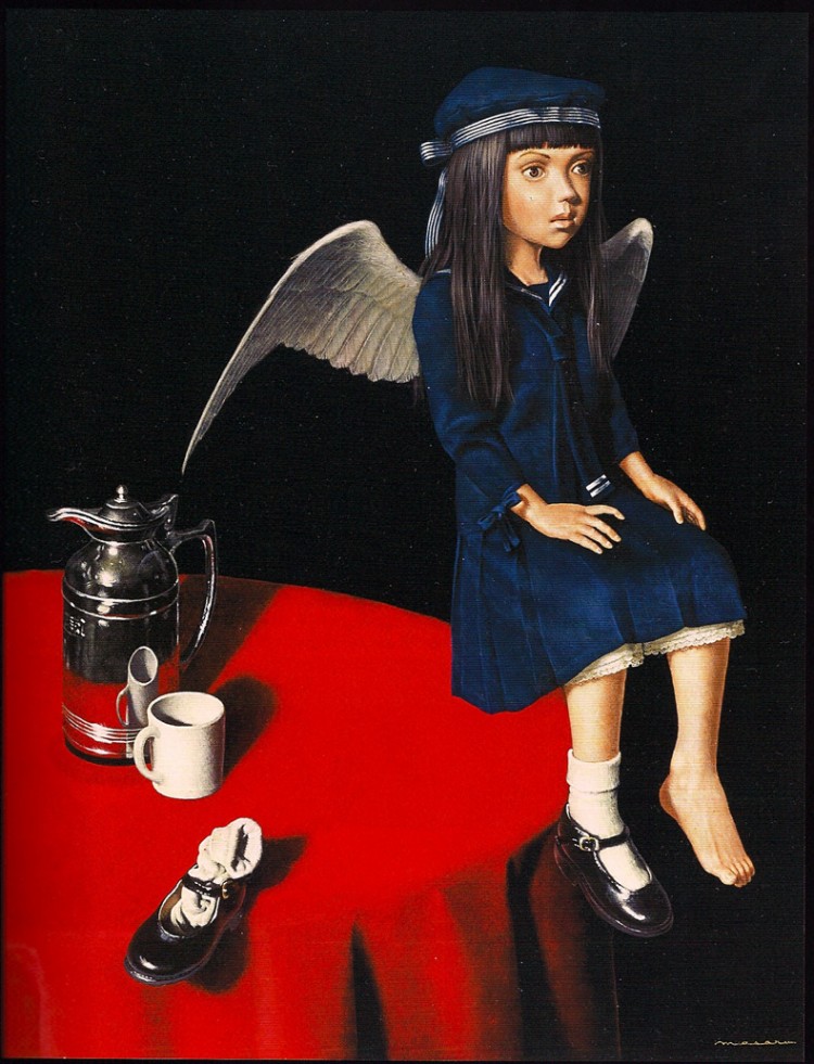 The dark and surreal paintings of Shichinohe Masaru Shichinohe Masaru paintings 05 750x981 The dark and surreal paintings of Shichinohe Masaru