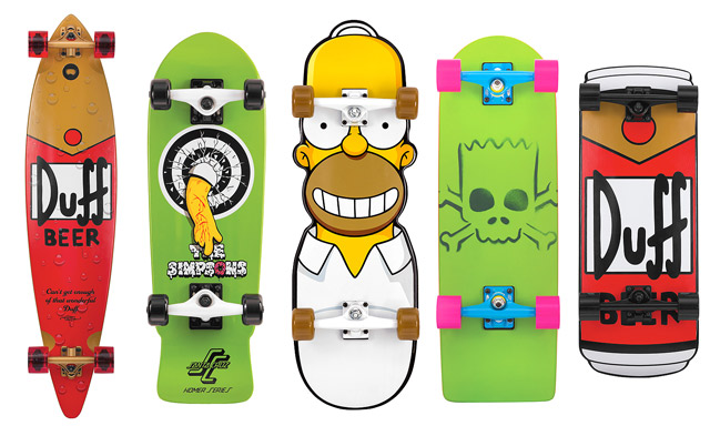 Simpsons decks by Santa Cruz Simpsons decks by Santa Cruz Skateboard 1 Simpsons decks by Santa Cruz
