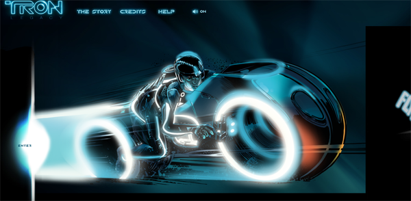 Tron Legacy 2011 07 12 03 42 42 38 websites coded in HTML5 for your inspiration