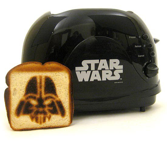 VaderToaster pic on Design You Trust VaderToaster Star Wars Darth Vader Bread Toaster