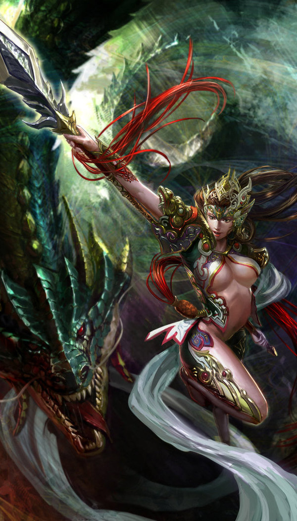 XiaoBotong 5 Beautiful Aion Inspired Fantasy Art Featuring XiaoBotong