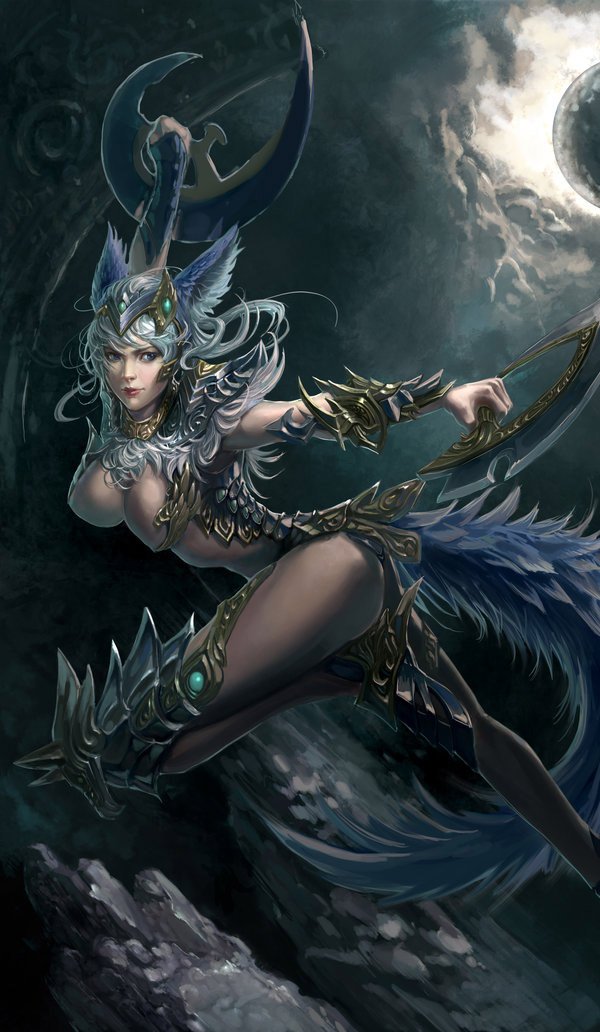 XiaoBotong 8 Beautiful Aion Inspired Fantasy Art Featuring XiaoBotong