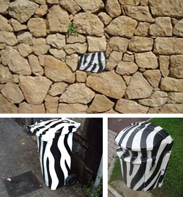 Zebra collabcubed pic on Design You Trust Zebra collabcubed Zebra: Street Art from Spain