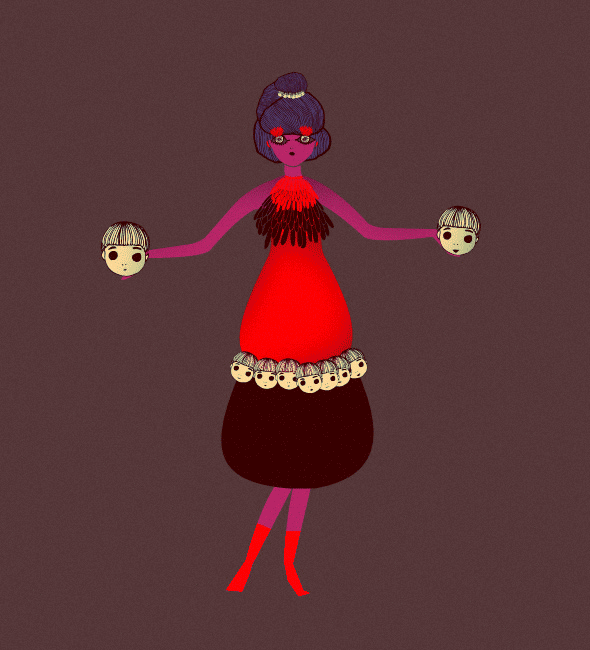 Mother Languida: macabre fear, luxurious horror. cristian grossi animation dark gothic Mother Languida: macabre fear, luxurious horror.