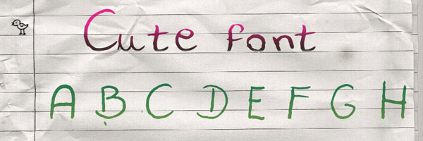 cute font ao9do6z260 pic on Design You Trust cute font ao9do6z260 25 Cute Fonts