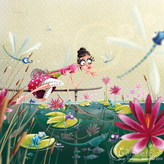 ef6a pic on Design You Trust ef6a Cute illustrations by Emilie FIALA