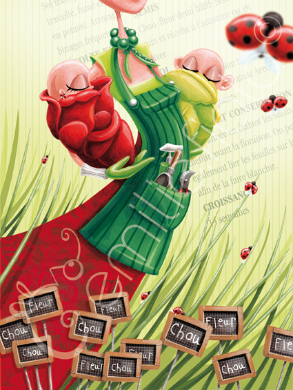 ef6b Cute illustrations by Emilie FIALA
