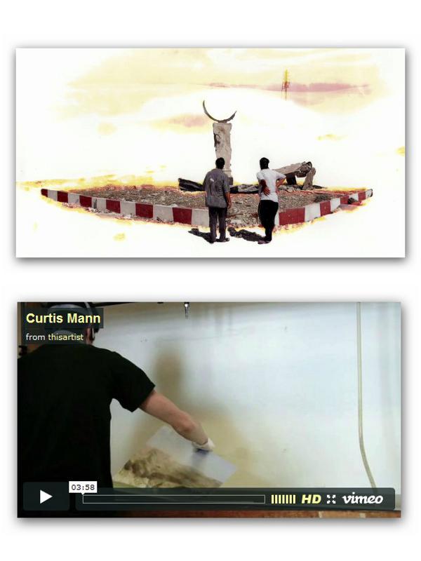 fordytcurtissmann1 Curtis Mann   Physical photo manipulation based on found amateur snapshots (video)