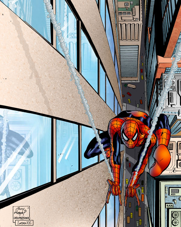 four 6wpaf96fuw From Pencil To Paper, Inspiring Comic Book Art – Spiderman