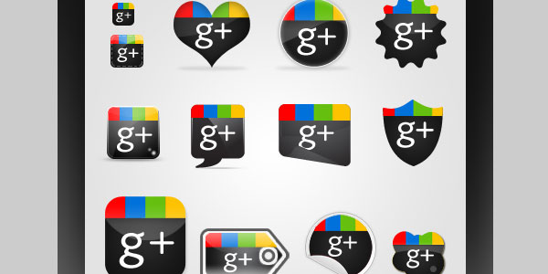 free google plus icons set t1bcfn4c7z 25 Excellent Google+ Icons