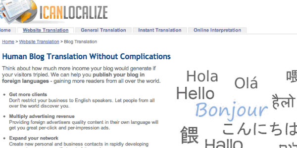 icanlocalize translator 41203gaoku 10 Useful Translation Plugins For WordPress