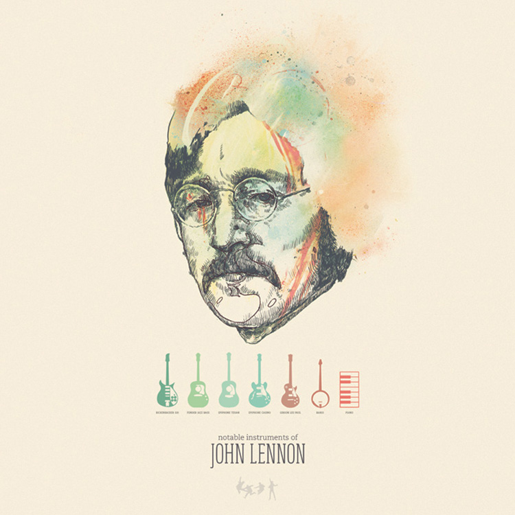 johnlennon full Oliver Barrett: Posters
