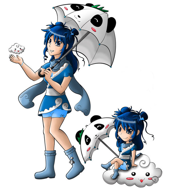 kumoricon mascot entry 2011 i5mjwdkvyt 25 Super Cool And Fresh Mascots Designs
