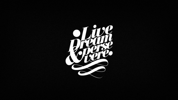 live dream and persevere 750x423 pic on Design You Trust live dream and persevere 750x423 Logo set by Adolfo Correa