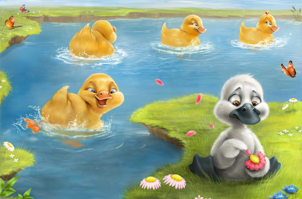 malgorzata arska ugly duckling like cat and mouse