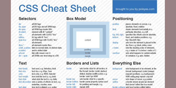 most practical css cheat sheet yet ksz09vojpd 30 Helpful CSS Cheat Sheets